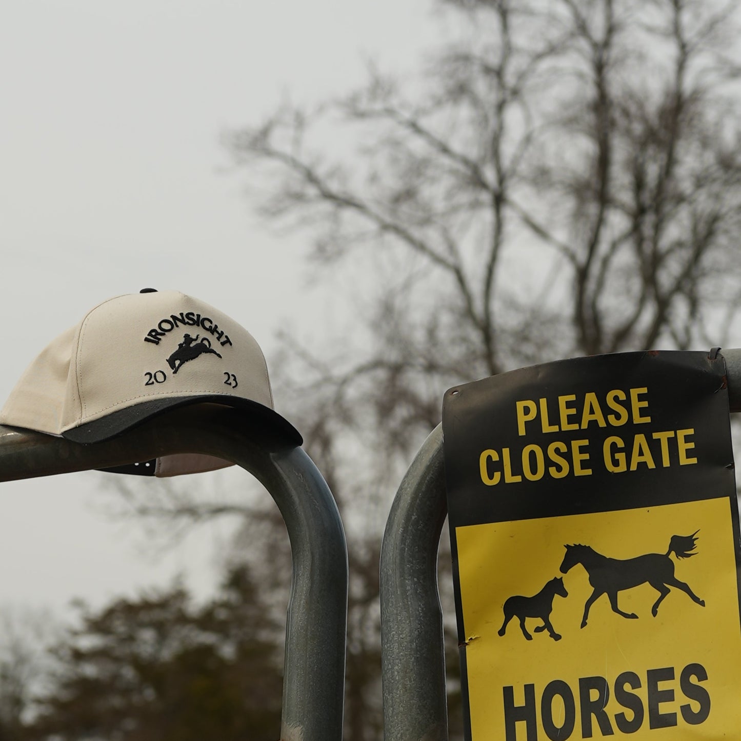 Lone Rider Trucker Hat